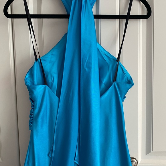 Blue Prom Dress - Picture 3 of 5